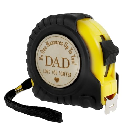 Cinta métrica de 25 pies personalizada para papá solución práctica para medir y regalar