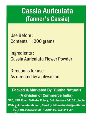 naturals avarampoo powder  senna auriculata  awala  tarwar tanners cassia  tagedu  avaram - 200g7 oz
