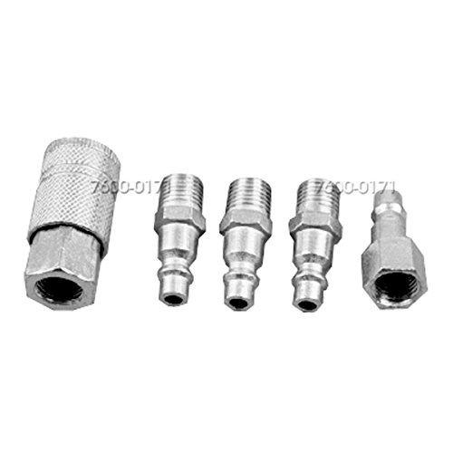 Kit de coupleur rapide 5 pièces HHIP 7600-0171 raccord pneumatique air comprimé