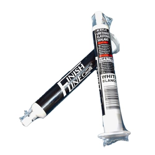 Finish Line Caulk 55 mL (2 Pack) Acrylic Urethane Sealant