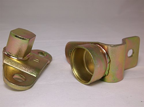 Red Hound Auto Left Side Tailgate Hinge Kit Compatible With Chevrolet Gmc Silverado Sierra 1999-2007 Hinge Repair #TOP3