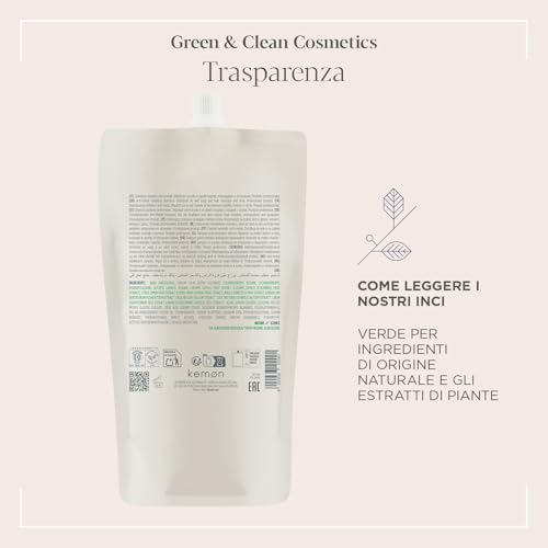 Kemon Actyva M Detox Shampoo Detergente Detossinante Contro L’Acqua Dura 500 Ml - 2