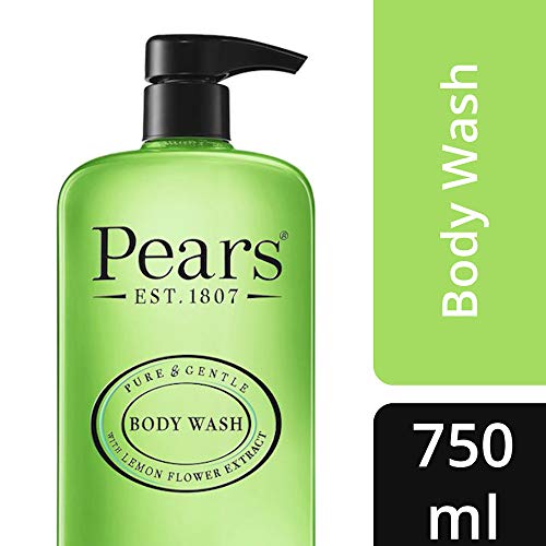 Pears Pure & Gentle With Lemon Flower Extracts Shower Gel | 98% Pure Glycerin Shower Gel And Firming Body Wash For Sensitive Skin With Lemon Flower Extract | Pack Of Two | 1500 Ml #TOP1