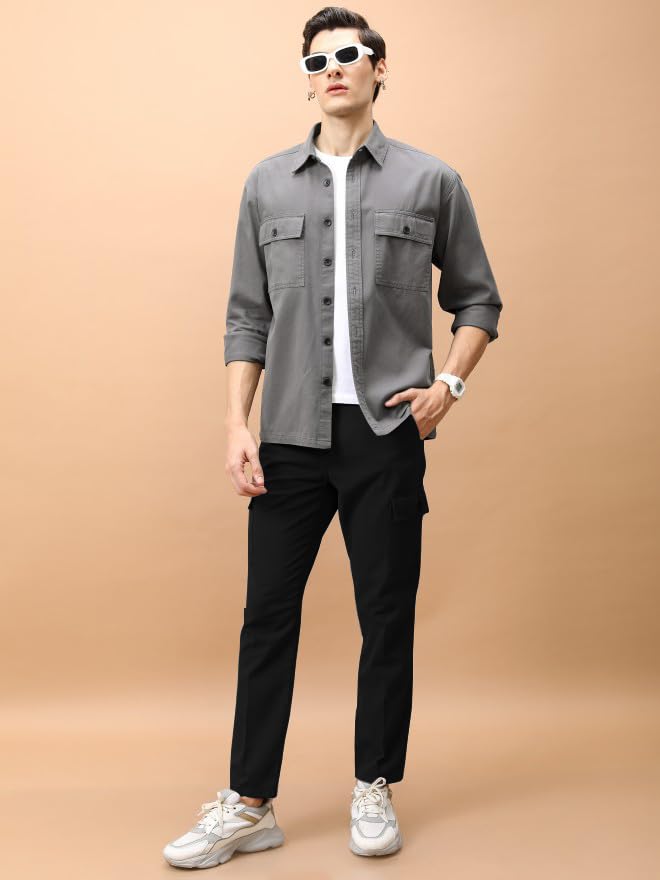 Image of Leriya Fashion Men Cargo | Men Cargo Pants | Men Cargo Pants Cotton | Cargos for Men