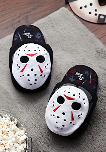 Ground Up Friday the 13th Jason Adult Slippers2