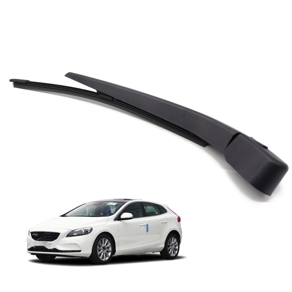 AMHVMU Rear Windscreen Wiper Blade Arm Set Fit For VOLVO V40 2012-