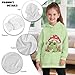 Cndexd Girl's Cozy Pullover Hooded Sweatshirts Long Sleeve Cute Frog Sweatshirt Girls Hoodies with Pocket Fashion Clothes for Teens School