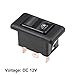 uxcell 5 Pins Car Window Switch Car Master Rocker Switch Momentary Glass Lifter Switch DC 12V 2pcs