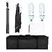 Photography Lighting Kit, 800W Softbox Photography Kit Continuous Lighting System Studio Equipment Professional Photography Bulb, Suitable for Still Life Portrait Video Shooting