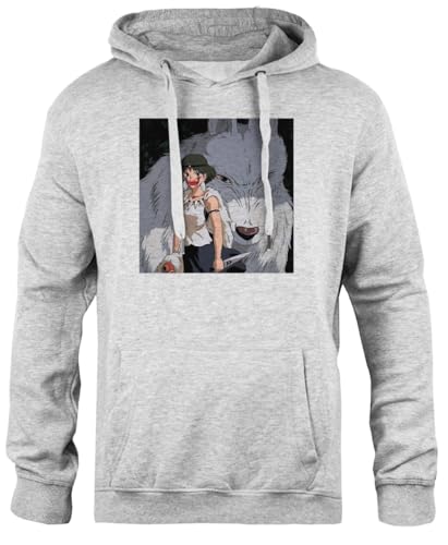 Zymbatee Princesa Mononoke Dibujar Lobo Sudadera con Capucha