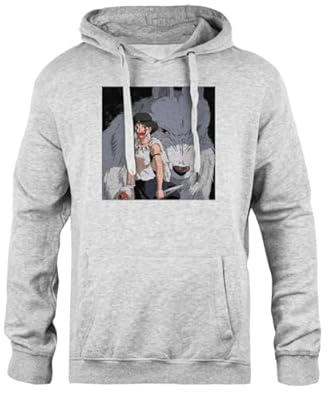 Zymbatee Princesa Mononoke Dibujar Lobo Sudadera con Capucha Gris Jersey Unisex De Ajuste Clásico | Ya disponible en tu tienda friki favorita! En mundofriki.es! Zymbatee Princesa Mononoke Dibujar Lobo Sudadera con Capucha Gris Jersey Unisex De Ajuste Clásico | Ya disponible en tu tienda friki favorita! En mundofriki.es!