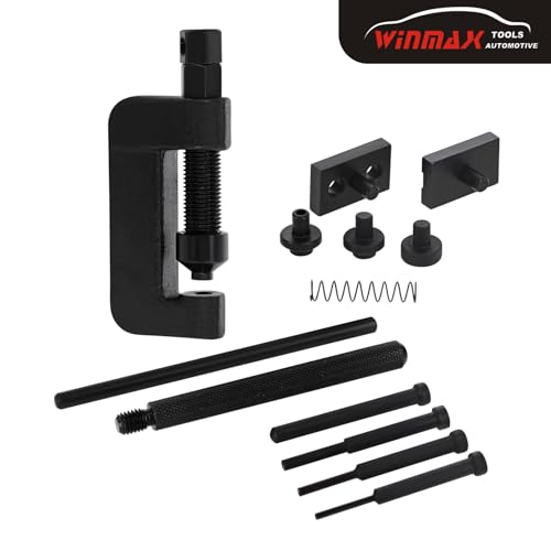Chain Breaker Tool Kit, 13pc Motorcycle Chain Breaker and Riveting Repair Tool Kit