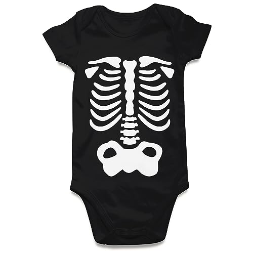 Halloween Baby Bodysuit Funny Skeleton Print Baby Outfit Romper 9-12 Months