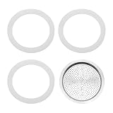 Replacement Gasket for Stovetop Espresso Coffee Makers, Food Grade Silicone Coffee Maker Cups Replac