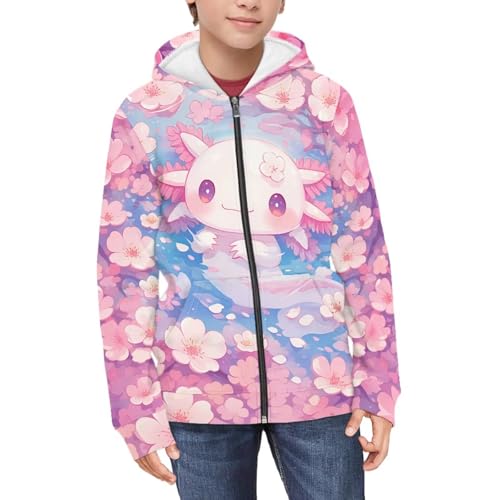 Image of Biyejit Kids Novelty 3D Graphic Printed Hooded Sweatshirt