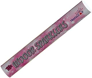 Trafalgar, Safe Quality Wedding, New Year's Party Celebration Party Event Time Firework Hand Held Firework Bonfire Night Outdoor Sparklers Mini Cocktails - 10 x 10cms in a Tube