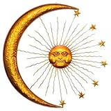 VIELSEITIGE DEKORATION - Auf Grund seiner hervorragenden Verarbeitung, kann diese Wanddekoration drinnen und draußen platziert werden. Sie eignet sich besonders um Balkone, Terrassen und Wohnräume mit Leben zu füllen.