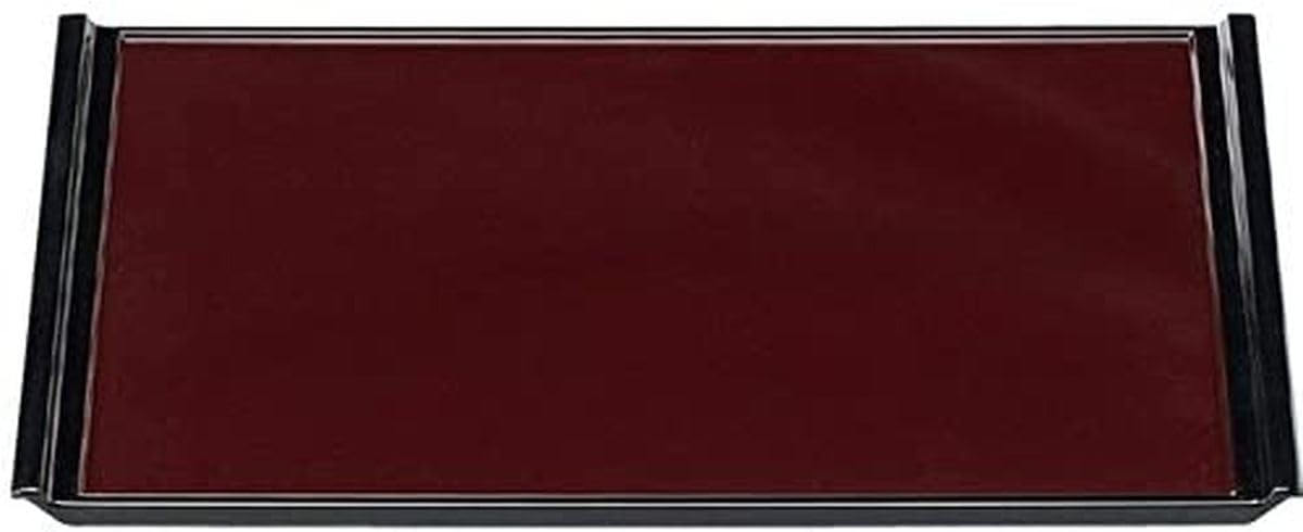 J-kitchens お盆 尺５フライト 盆 新溜天黒ＳＬ(約 45.6 ｘ 32.5 ｘ 2.1cm) 日本製