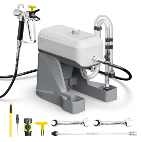 InoKraft ONE Airless Paint Sprayer, One-Button Easy Control, Pro Finish with Minimal Overspray, Thinning-Free & High Efficiency for DIY Home Interior, Exterior, Fences & Decks, All in One Kit