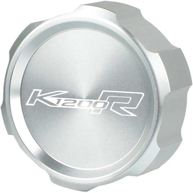 Brake Fluid Reservoir Cover FOR K 1200 R Motorcycle CNC Rear Brake Master Cylinder Reservoir Cover Cap For K1200R 2004-2009.K1200 Sport 2005-2008 2006