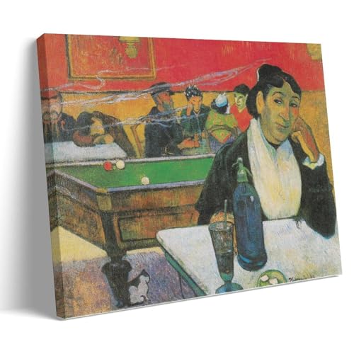 Toile Café à Arles Paul Gauguin habiller un mur vide avec art et élégance