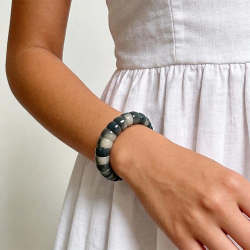 Image of Fidget Bracelet for Women Anxiety Bodhi Seeds Beaded Bracelets, Zen Fidget Stretch Bracelet Alleviate Anxiety Stress