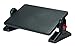 Aidata FR002 Ergo Footrest, Black, Ergonomic Design to Reduce Muscle Strain and Fatigue, Sturdy High-impact Plastic Construction, Adjustable Knobs for Different Angles from 0 - 35 Degrees