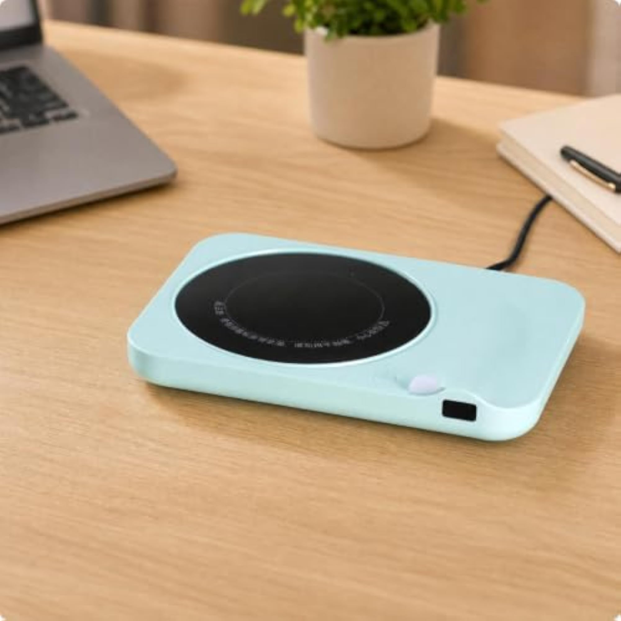 Drink Warmer for Cups with Touch Control Automatic Shutoff