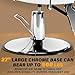 Hicomony Black Heavy Duty Barber Chair Hydraulic Salon Chair Hair Salon Chairs for Hair Stylist for Salon Chair Tattoo Chair Beauty Equipment