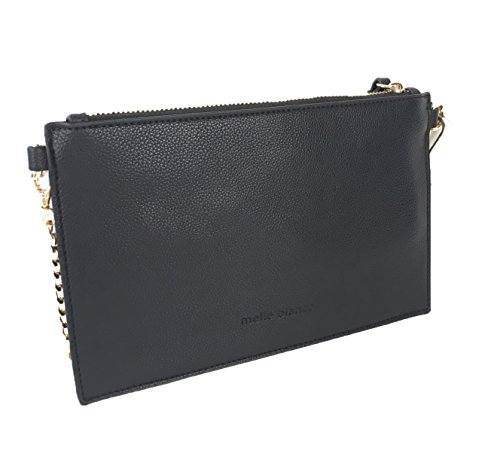 Melie Bianco vegan leather clutch – image 2