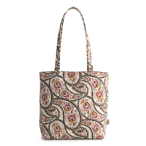 Vera Bradley Premium Cotton Small Original Zip Tote Bag4