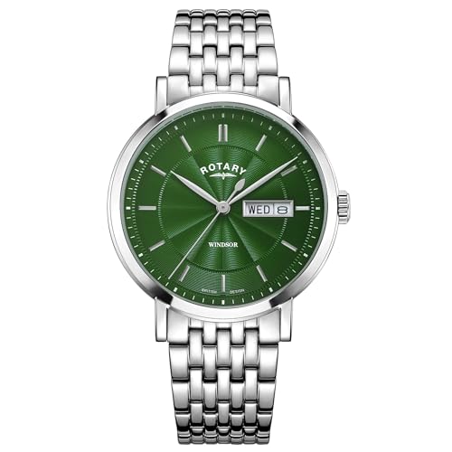 Rotary Windsor Men's Green Watch GB05420/24