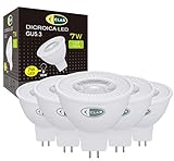 led gu5 3 12v 【Gran Eficiencia Lumínica CRI+80】El Alto Índice Cromático hace que los colores se vean como realmente son.
