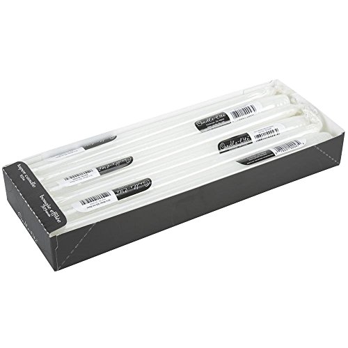 Mongomery Industries White Taper Candles 14