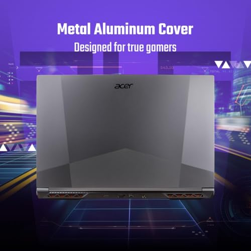 Image of acer ALG, 13th Gen Intel Core i5-13500H, NVIDIA GeForce RTX 3050-6GB DDR6, 16GB RAM, 512GB SSD, FHD 15.6 inch /39.62 cm, 144Hz, Windows 11 Home, Steel Gray, 1.99 KG, AL15G-53,Gaming Laptop