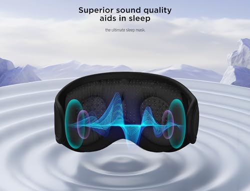 LC-dolida Sleep Headphones Bluetooth Headband Sleeping Wireless Headband Headphones with Thin HD Stereo Speakers Perfect for Side Sleepers, Sport, Yoga, Travel - Thumbnail 5