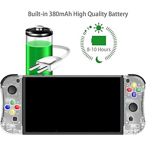 Conector de mão para Nintendo Switch Joy Con, conector de cabo de jogo para Joy Cons, controles alte