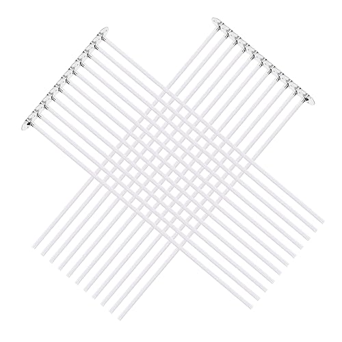 Kit 100 Mechas para Velas de Algodón con Base Metálica