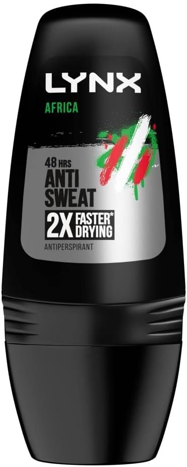 Lynx Africa Anti-perspirant Deodorant Roll On, 50ml