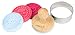 Produktbild Lurch 10524 Keksstempel Set Homemade Cookies 6-teilig aus 100% BPA-freiem Platin Silikon, mehrfarbig