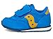 Saucony Jazz Hook & Loop Sneaker (Toddler/Little Kid), Blue/Yellow, 6 US Unisex