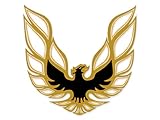 1973 1974 1975 1976 1977 1978 Pontiac Firebird Trans Am Sail Panel Bird Decals - Gold