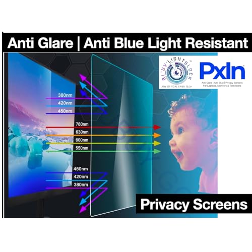 Image of Pxin PET 14 Inch MacBook Pro Privacy Screen Filter - | Magnetic | Pro Version | No Eye Strain | Anti Blue Light + Anti Glare | No Dry Eyes |Privacy Screen Protector