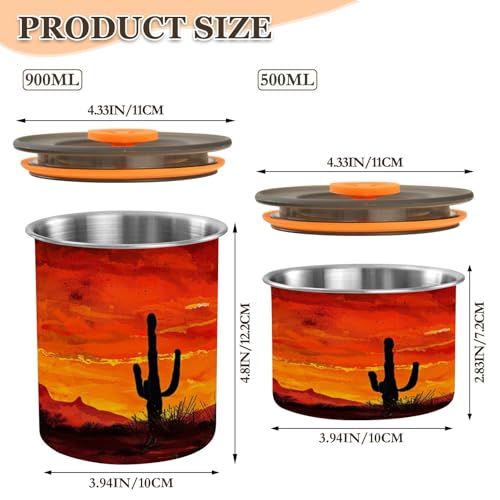 Bote hermético de acero inoxidable para café Blueangle 900ml miniatura 2