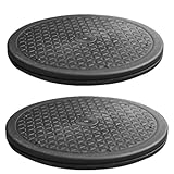 ToppYuanZea 2 Pack 12 Inch Heavy Duty Rotating Stand, 360°Rotation Lazy Susan with Steel Ball Bearings for Model Base Rotating Plants Crafts Stand Monitor TV Stereos Sculpture