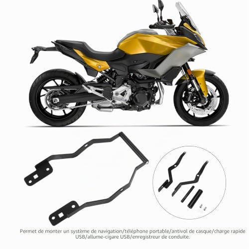 Acouto Support de Montage de Navigation Alliage d'aluminium GPS de Moto Support de Téléphone Portable Remplacement pour F900R F900XR 2020‑2021 – vue 5