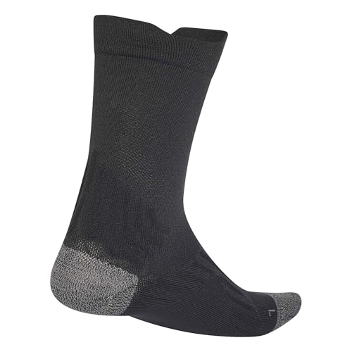 adidas Mixte Running Comfy Crew Sock Socks, black/grey five, L