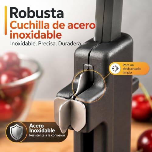 Deshuesador de cerezas Thiru ideal para repostería casera y tartas 5