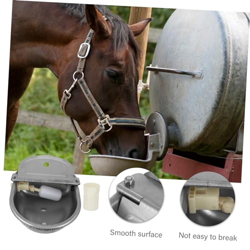 GANAZONO bebedouro inox bebedouro automático para gado dispensador de água automático cabras cocho b
