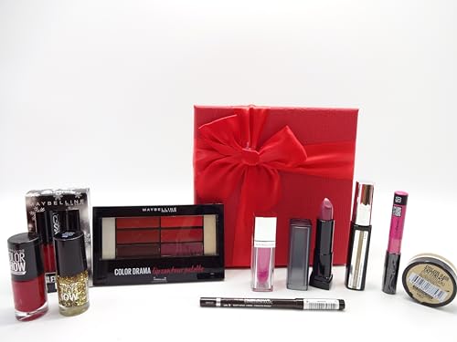 Gemy Mayb coffret maquillage 9 pièces : kit complet pour le visage et les yeux